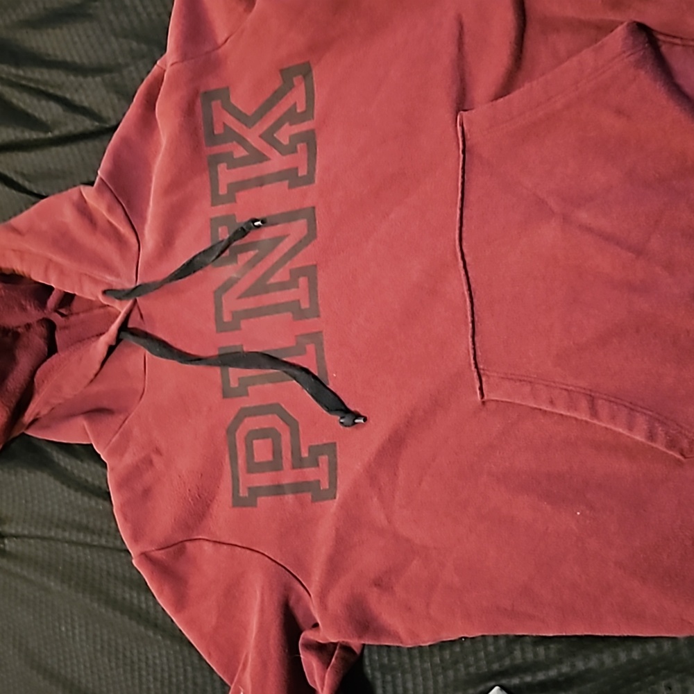 Pink hoodie